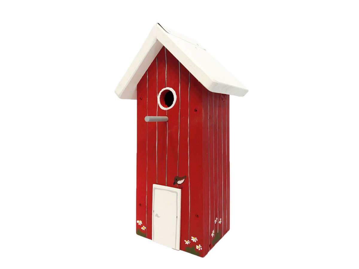 Vogelvilla Nistkasten Schwedenhaus rot Vogelvilla Nistkasten Schwedenhaus rot